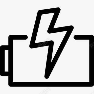 充电电池电池充电图标图标