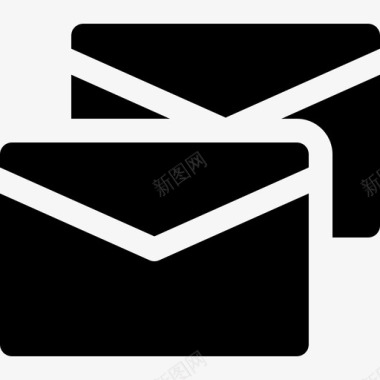 新邮件通知电子邮件信封图标图标