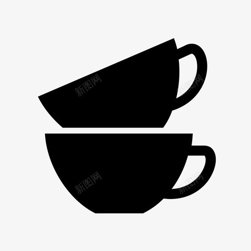采购产品杯子陶器厨房图标svg_新图网 https://ixintu.com 厨房 茶杯 采购产品杯子 陶器 餐具
