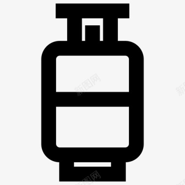 气瓶气体图标图标