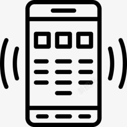 拨号应用移动拨号盘应用程序交互图标高清图片