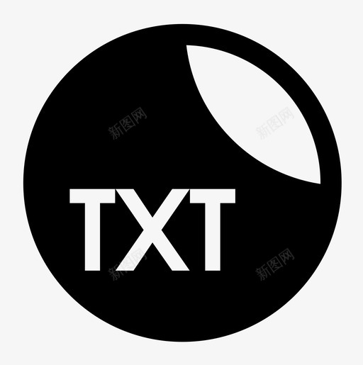 txt文件扩展名svg图标svg_新图网 https://ixintu.com svg txt 文件扩展名