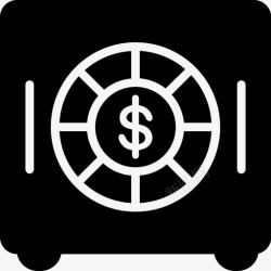 存款保险条令金库现金存款图标高清图片