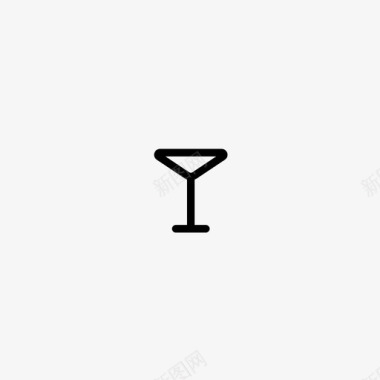 马提尼玻璃杯饮料套装3图标图标