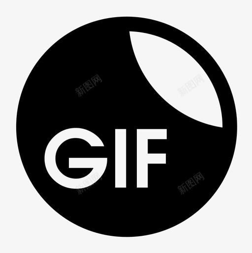 gif文件扩展名svg图标svg_新图网 https://ixintu.com gif svg 文件扩展名
