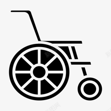 轮椅无障碍椅子图标图标