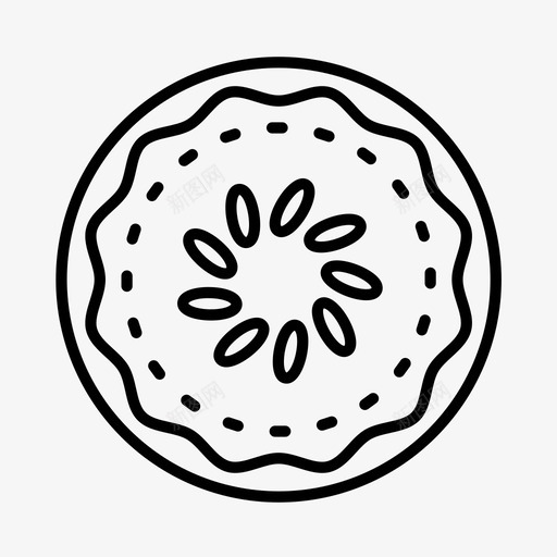 派面包房甜点图标svg_新图网 https://ixintu.com 派 甜点 糕点 蛋奶饼 面包房 食物