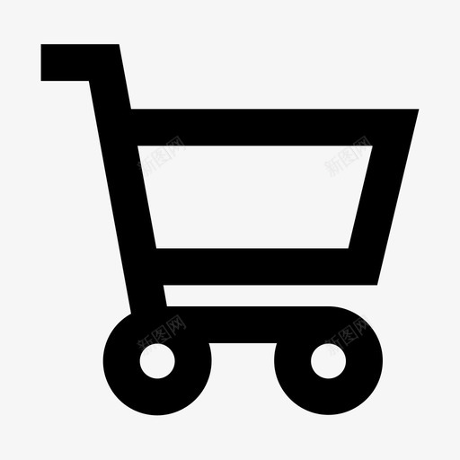 购物车市场购物商店图标svg_新图网 https://ixintu.com 市场 购物商店 购物车 超市
