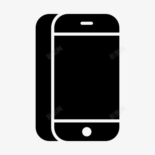 智能手机android设备图标svg_新图网 https://ixintu.com android iphone 小工具 手机 智能手机 设备