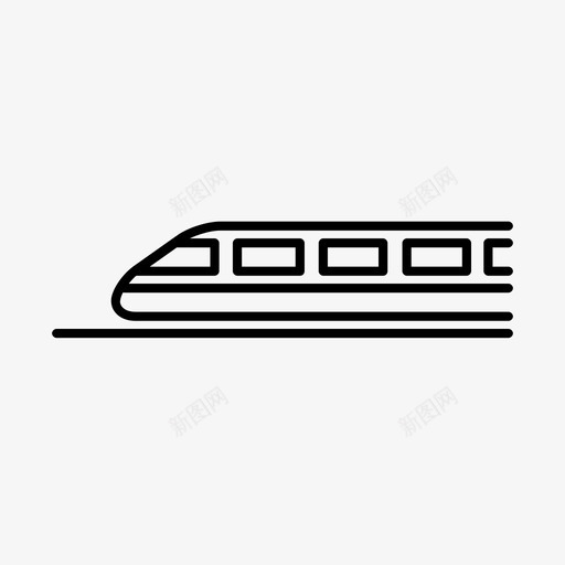 火车送货物流图标svg_新图网 https://ixintu.com 海运 火车 物流 货运 送货 铁路