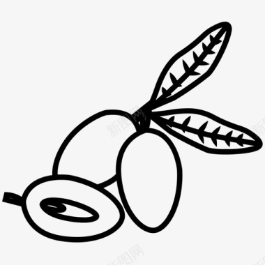 萨波迪拉水果马尼卡拉图标图标