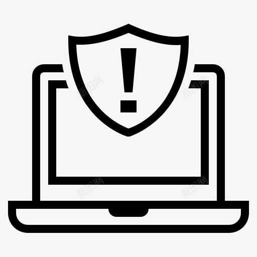 计算机安全计算机错误计算机警告图标svg_新图网 https://ixintu.com 系统安全 系统警告 计算机安全 计算机警告 计算机错误