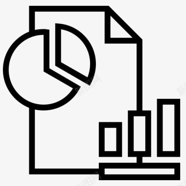 商业报告在线报告在线搜索引擎优化报告图标图标