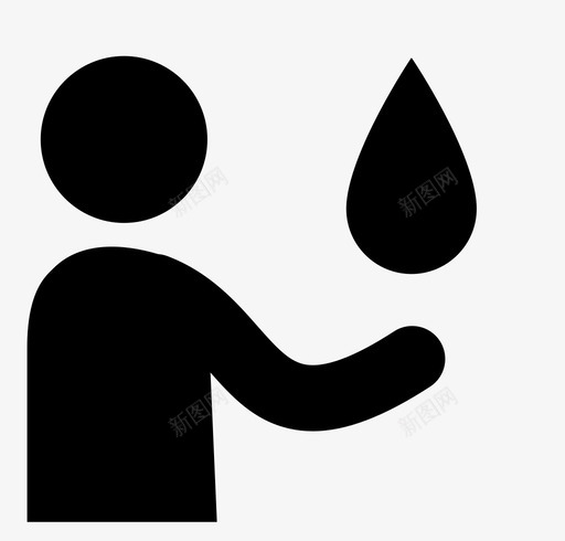 水合物bedrop图标svg_新图网 https://ixintu.com be drop have make water 动词 水合物