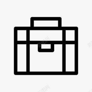 公文包包箱子图标图标