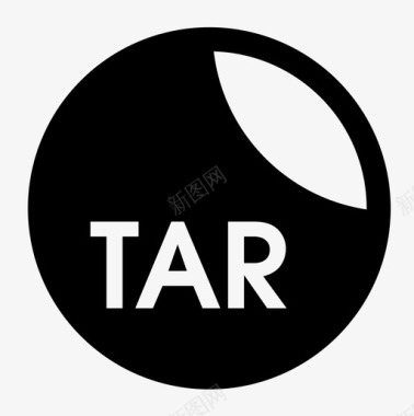 tar文件扩展名svg图标图标