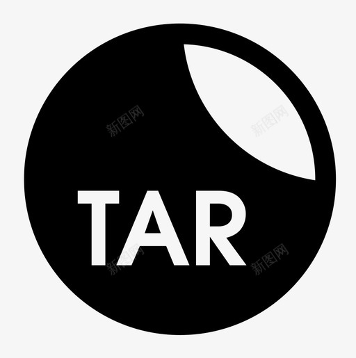 tar文件扩展名svg图标svg_新图网 https://ixintu.com svg tar 文件扩展名
