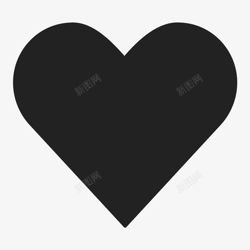 心脏就像瓦伦丁图标svg_新图网 https://ixintu.com 就像 心脏 瓦伦丁