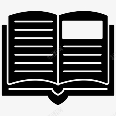 书籍书签电子商务图标图标