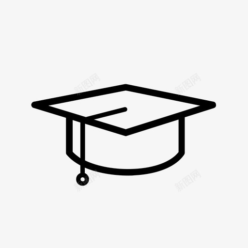 毕业帽成绩学位图标svg_新图网 https://ixintu.com 学位 学校 帽子 成绩 教育 毕业帽