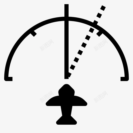 导航航空方向图标svg_新图网 https://ixintu.com 导航 方向 航空 飞行 飞行员