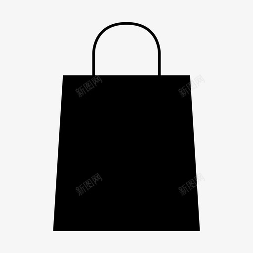 购物袋时尚销售图标svg_新图网 https://ixintu.com 时尚 购物袋 超市 销售