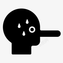 皮诺曹骗子谎言皮诺曹图标高清图片