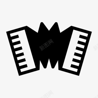 钢琴手风琴乐器图标图标