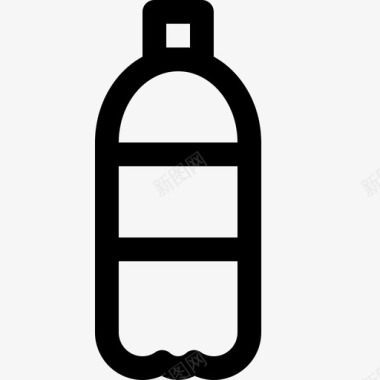 汽水瓶饮料咖啡因图标图标