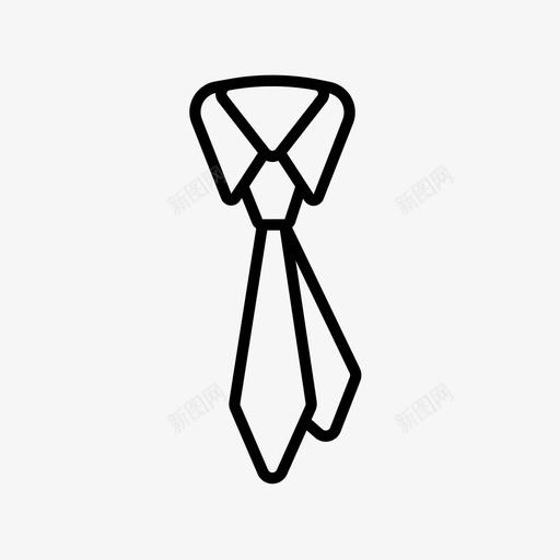 领带布套3图标svg_新图网 https://ixintu.com 布套3 领带