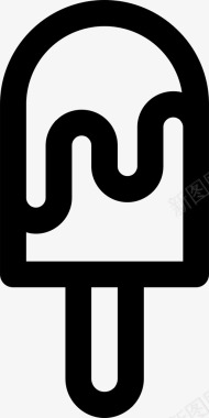冰棒甜点冰激凌图标图标