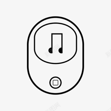 mp3播放器苹果ipod图标图标