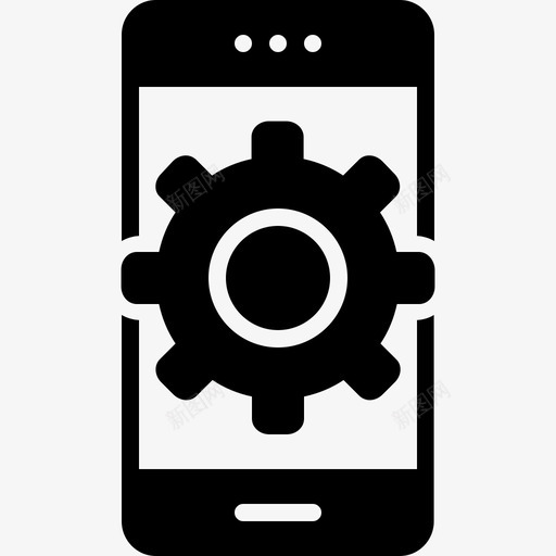 自定义应用程序手机图标svg_新图网 https://ixintu.com 应用程序 手机 自定义 设置