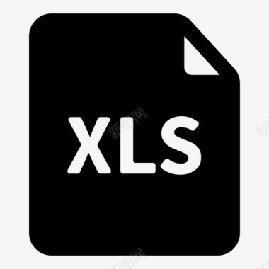 xls文件数据excel图标图标