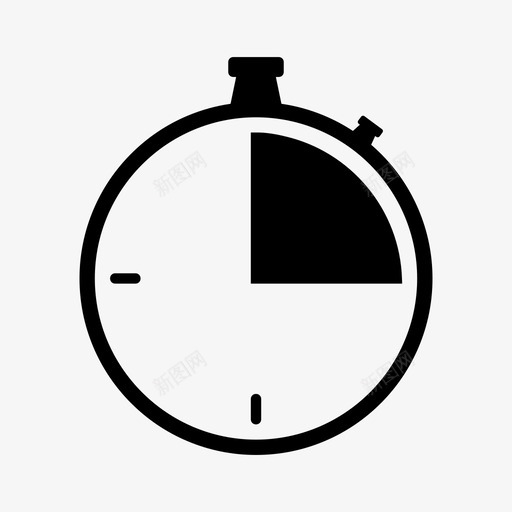 秒表计时器竞赛图标svg_新图网 https://ixintu.com 开始 秒表 竞赛 计时器 速度
