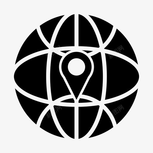 在线浏览全球定位图标svg_新图网 https://ixintu.com 全球定位 在线浏览