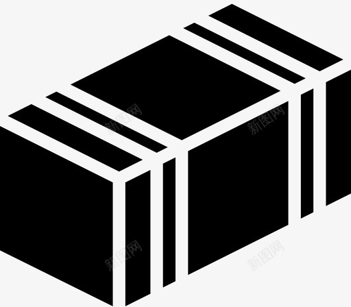 长箱iso包装图标svg_新图网 https://ixintu.com iso 包装 包装和运输固体 运输 长箱