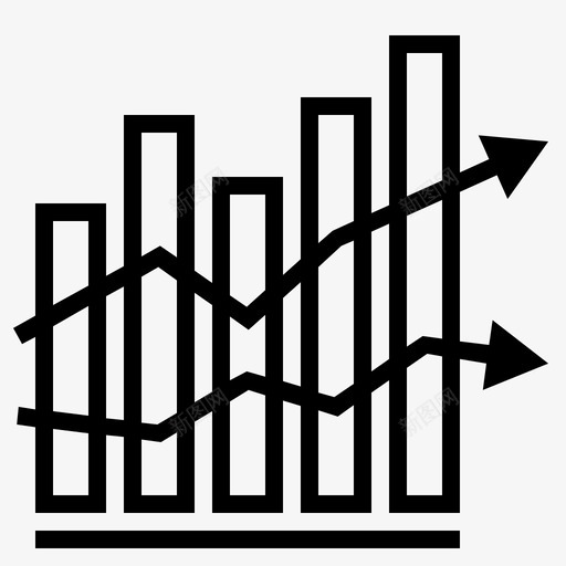 图表条形图业务图图标svg_新图网 https://ixintu.com 业务图 业务趋势 图表 条形图