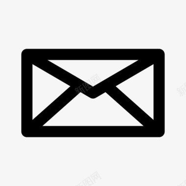 未读邮件电子邮件信封图标图标