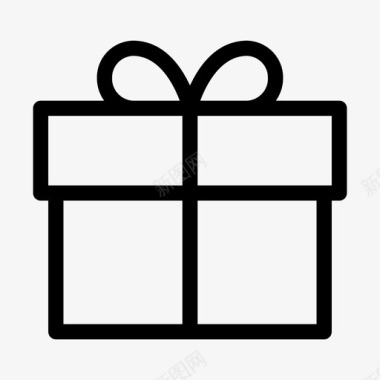 礼物盒子礼盒图标图标