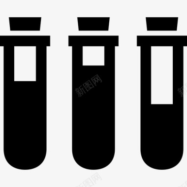 试管培养管实验室设备图标图标