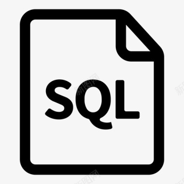 sql文件开发语言图标图标