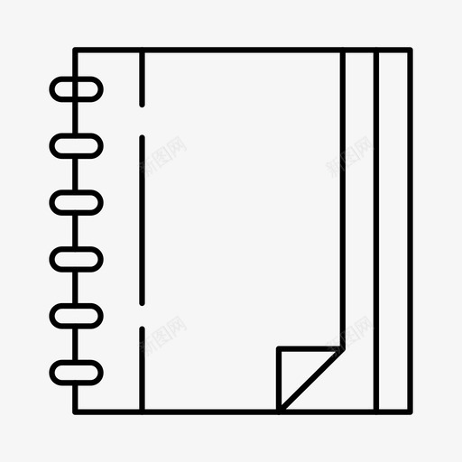 通讯录日记手册图标svg_新图网 https://ixintu.com 学校和教育 手册 日记 知识 通讯录