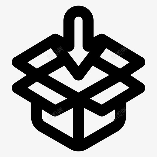 框添加箭头图标svg_新图网 https://ixintu.com 传入 保存 框 添加 箭头