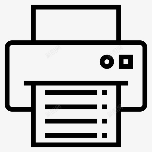 打印机计算机硬件图标svg_新图网 https://ixintu.com 互联网连接概述 打印机 硬件 纸张 计算机