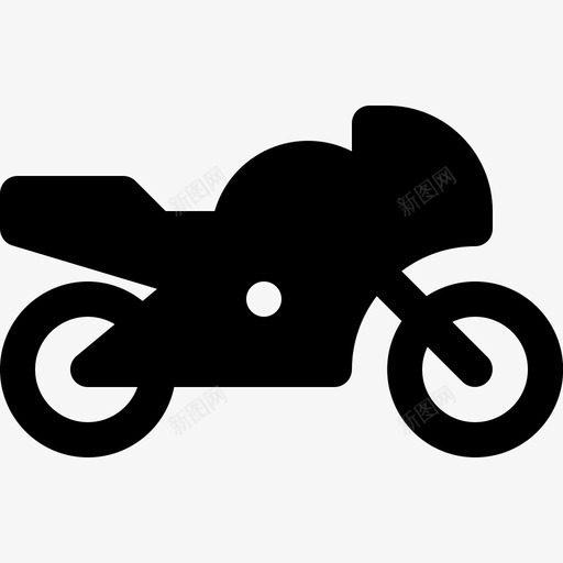 赛车摩托车比赛图标svg_新图网 https://ixintu.com 交通实心图标 摩托车 比赛 赛车 运动 骑行