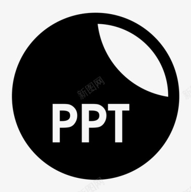 ppt文件扩展名svg图标图标