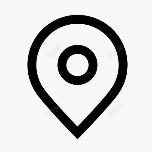 地图标识目的地gpssvg_新图网 https://ixintu.com gps 位置 地图标识 材质图标 目的地