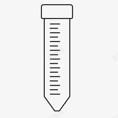 离心管实验室猎鹰图标图标