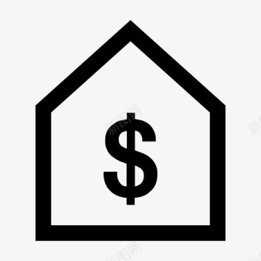 价格房子房产图标图标
